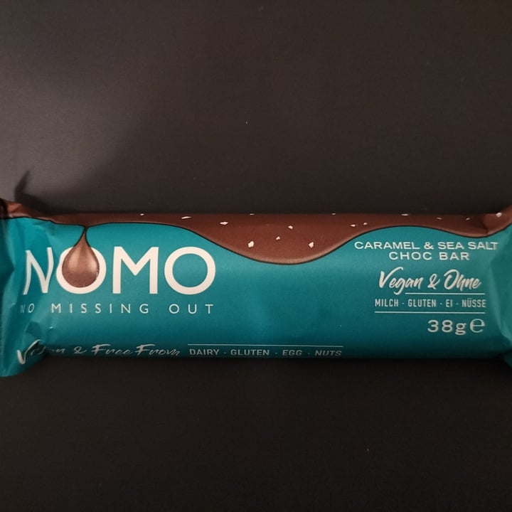 photo of Nomo Nomo Caramel & Sea Salt Choc Bar shared by @nyssa-katie on  25 Mar 2024 - review