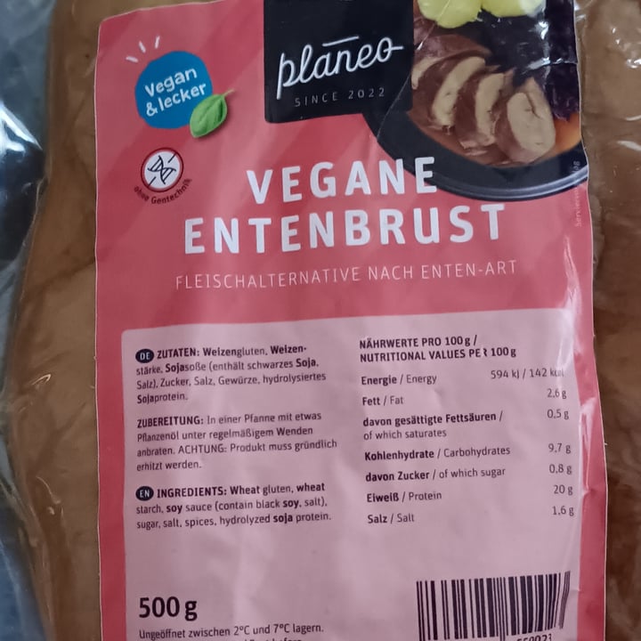 photo of Planeo Vegane Entenbrust shared by @isettina73 on  07 Feb 2024 - review