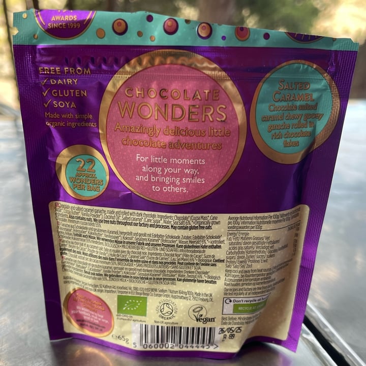 photo of Booja-Booja almond salted caramel chocolate truffles shared by @ro-ngodrup-dorje on  15 Oct 2024 - review