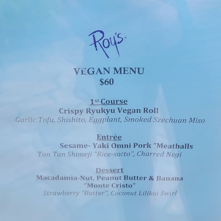 photo of Roy's Waikiki Crispy Ryukyu Vegan Roll shared by @yourfriendjen on  18 Apr 2024 - review