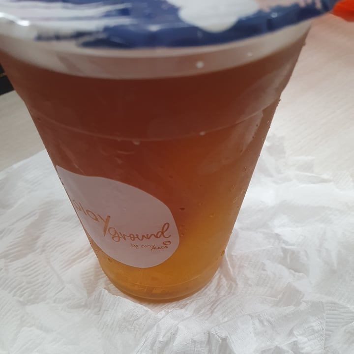 photo of Playmade by 丸作 Chrysanthemum Tea with Oolong Jelly shared by @mushroomtarian on  26 Sep 2023 - review