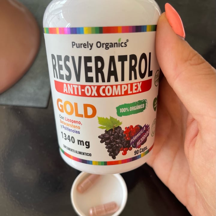 photo of Purely Organics RESVERATROL ANTI-OX COMPLEX shared by @its-dafne-vitch on  25 Apr 2024 - review