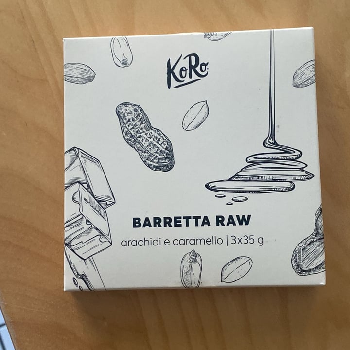 photo of Koro Barretta raw arachidi e caramello shared by @ema79 on  15 Sep 2025 - review