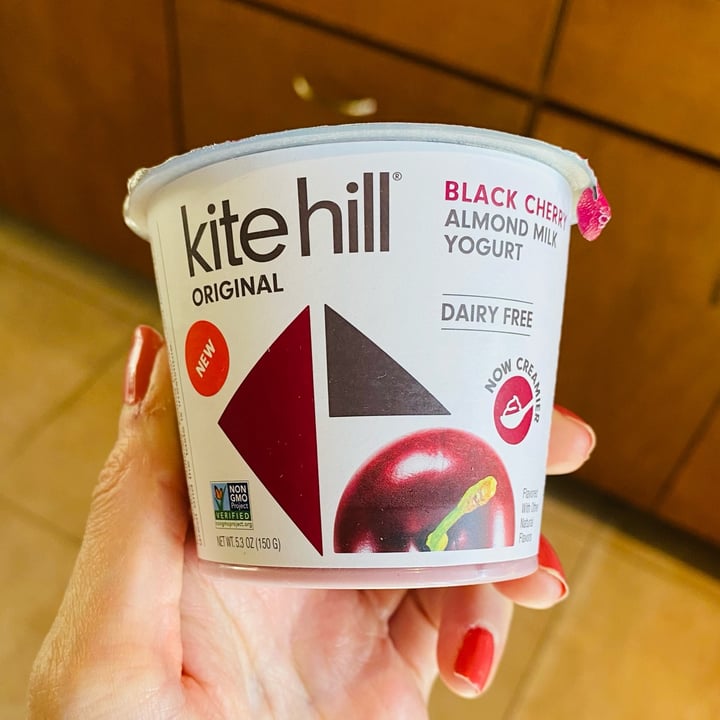 Kite Hill Black Cherry Almond Milk Yogurt Review abillion