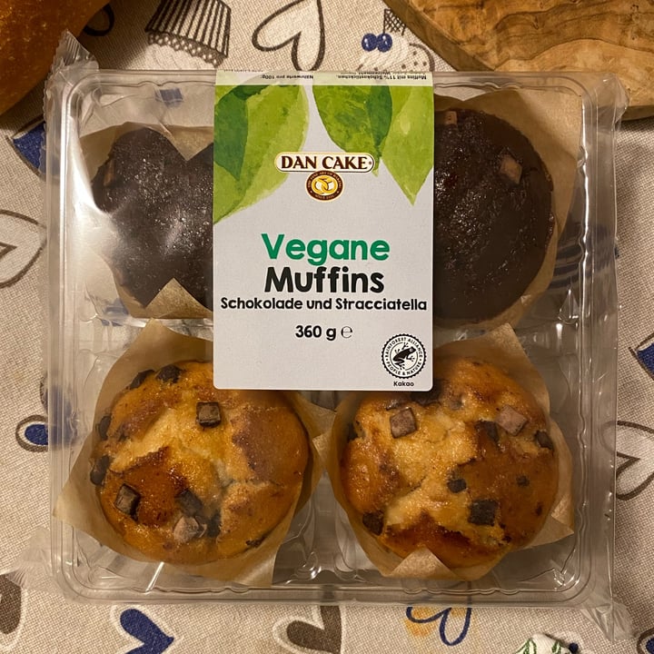 photo of Dan Cake Vegane Muffins Schokolade und Stracciatella shared by @melkizedek on  02 Feb 2024 - review