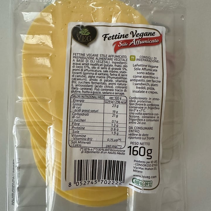 photo of ioVEG Fettine vegane Original shared by @scacy on  03 Oct 2024 - review
