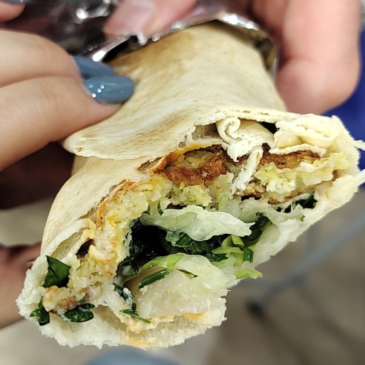 photo of Spuntino Libanese Piadina Falafel shared by @the-vegan-one on  05 Jun 2024 - review