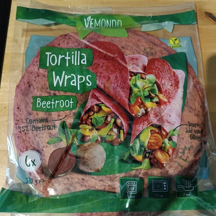 photo of Vemondo Tortilla wraps beetroot shared by @sofiaav on  23 Sep 2023 - review
