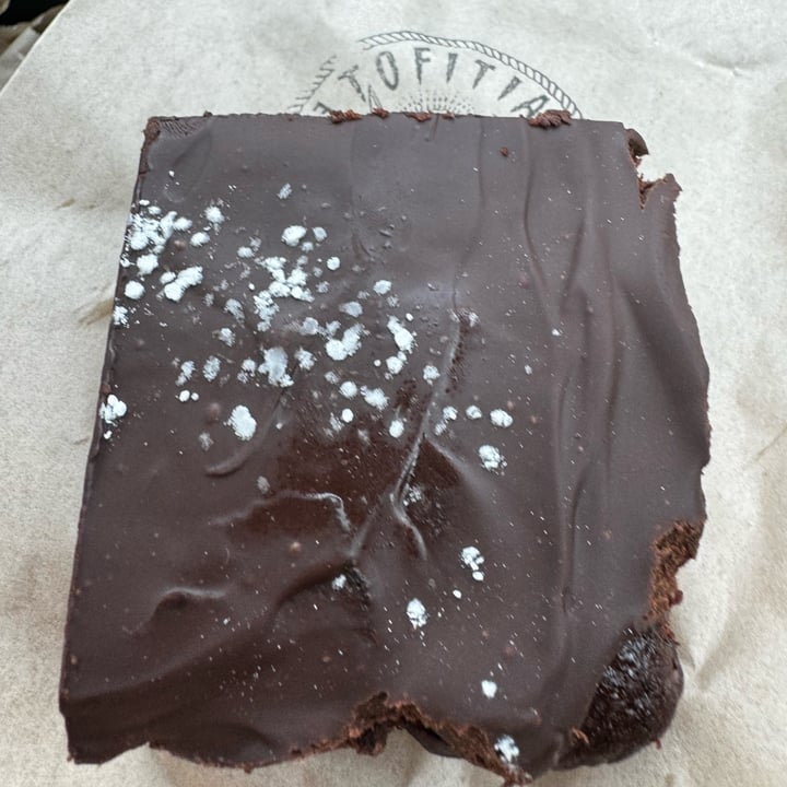 photo of Tofitian Cafe Vegan Brownie shared by @veganmika on  23 Mar 2024 - review
