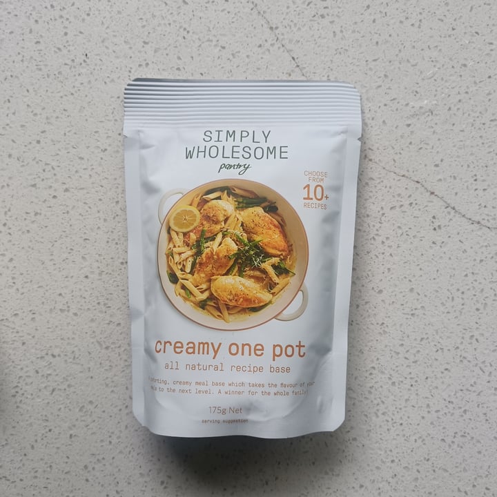 photo of Simply Wholesome Pantry Creamy One Pot Recipe Base shared by @tardisco on  24 Nov 2024 - review