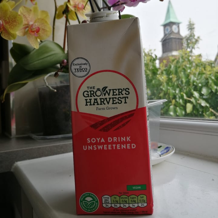 photo of The Grower’s Harvest Soya drink unsweetened shared by @veganty on  18 Apr 2024 - review