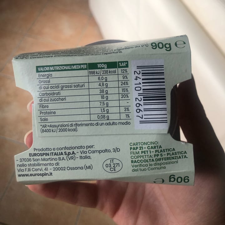 photo of Amo Essere Veg Tiramisù shared by @spazioverdegreen on  18 Sep 2025 - review
