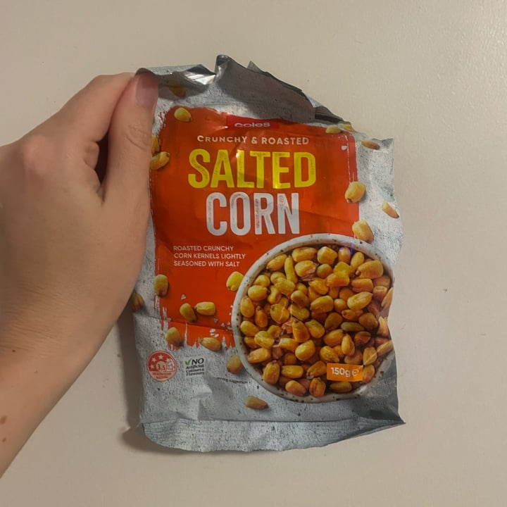 photo of Coles Salted Corn shared by @veggi-bella on  22 Feb 2025 - review