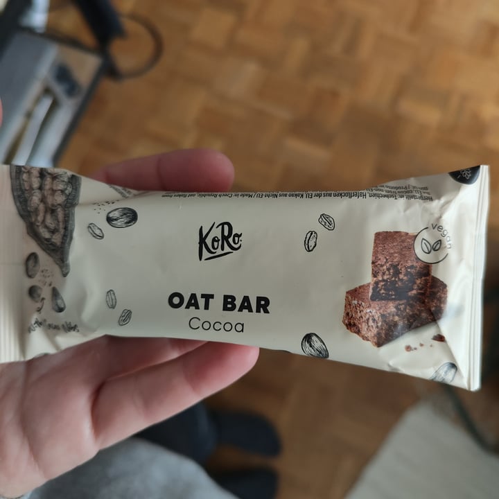 photo of Koro Oat Bar Cocoa shared by @botanicalcastle on  04 Dec 2024 - review