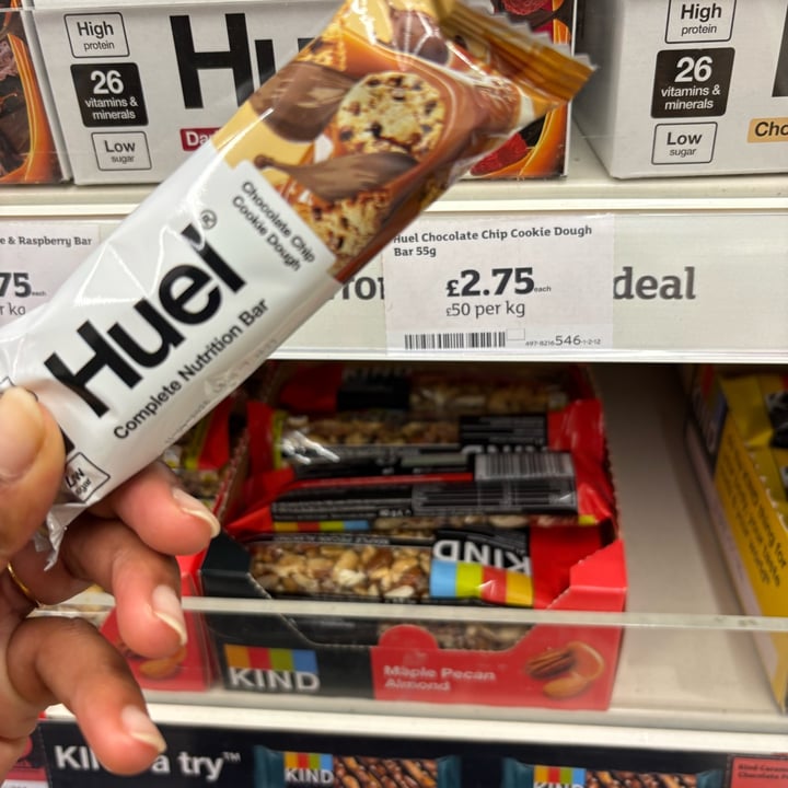 photo of Huel Chocolate Chip Cookie Dough Bar shared by @vsethu on  08 Sep 2025 - review