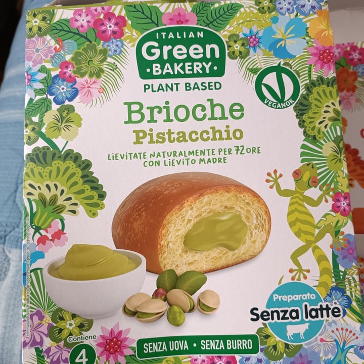 photo of italian green bakery Brioche Pistacchio shared by @daniela94 on  29 Feb 2024 - review