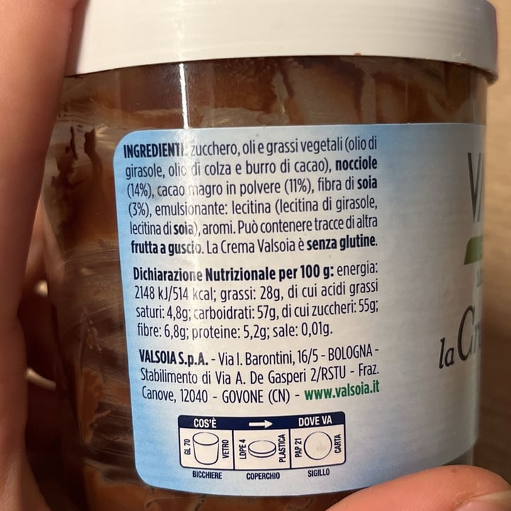 photo of Valsoia Valsoia La Crema shared by @martinabotelli on  31 May 2024 - review
