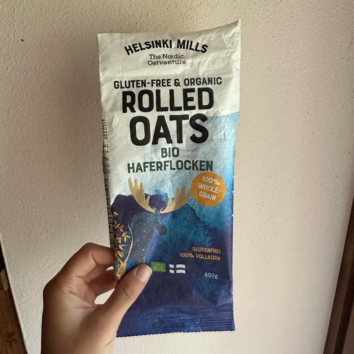 photo of Helsinki Mills Rolled Oats (gluten-free&organic) shared by @laltromenu on  27 Aug 2023 - review