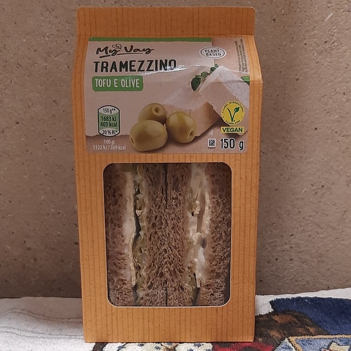 photo of MyVay Tramezzino Seitan E Funghi shared by @asioflammeus on  23 Mar 2025 - review