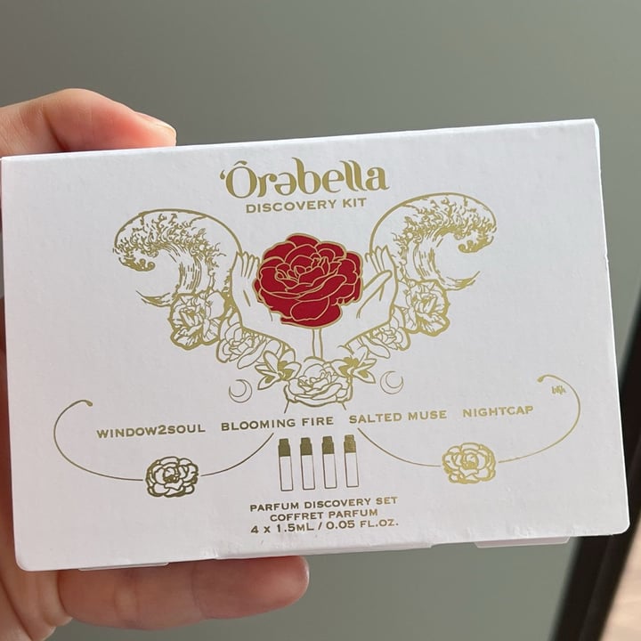 photo of Orebella Parfum discovery set shared by @esteficasotti on  29 Sep 2025 - review