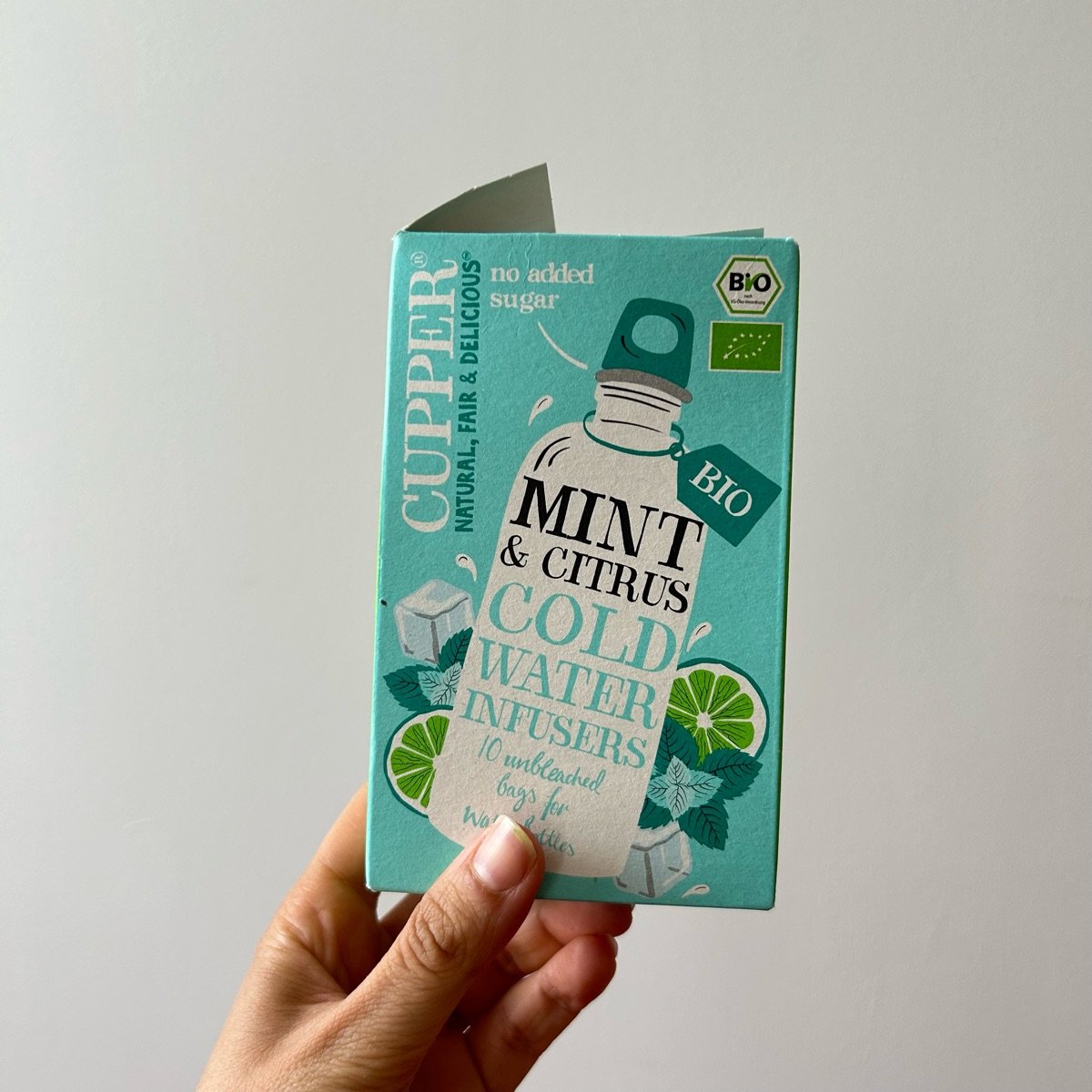 Mint and Citrus cold water infusion at Cupper - Review by @poddamon ...