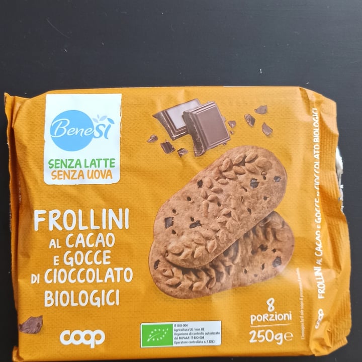 photo of Bene.Si coop Frollini Biologici Al Cacao E Gocce Di Cioccolato shared by @rominamia on  06 Sep 2023 - review