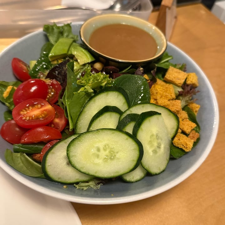photo of Real Food salad with chickpea shared by @ginger-t on  06 Oct 2025 - review