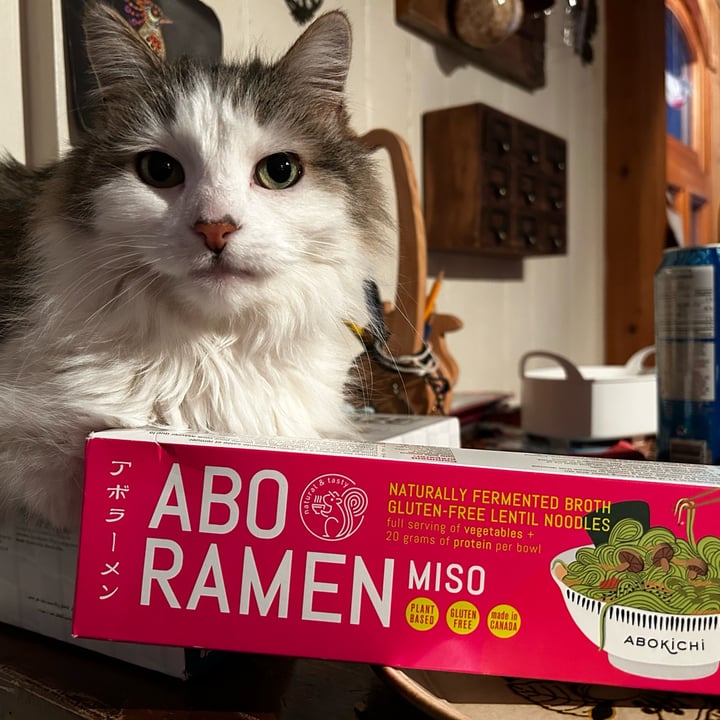 photo of ABO Ramen naturally fermented miso broth and gluten free lentil noodles shared by @maryanarch on  20 Sep 2025 - review