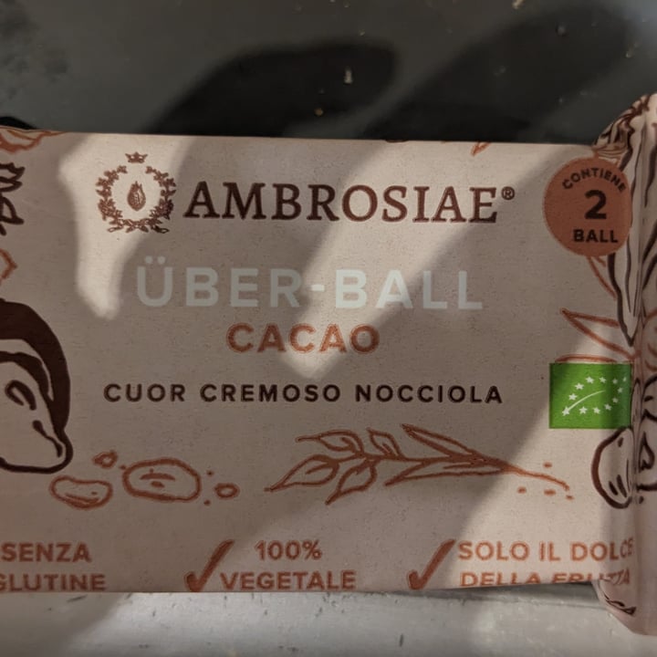 photo of Ambrosiae Uber - Ball cacao shared by @biancap90 on  12 Sep 2023 - review