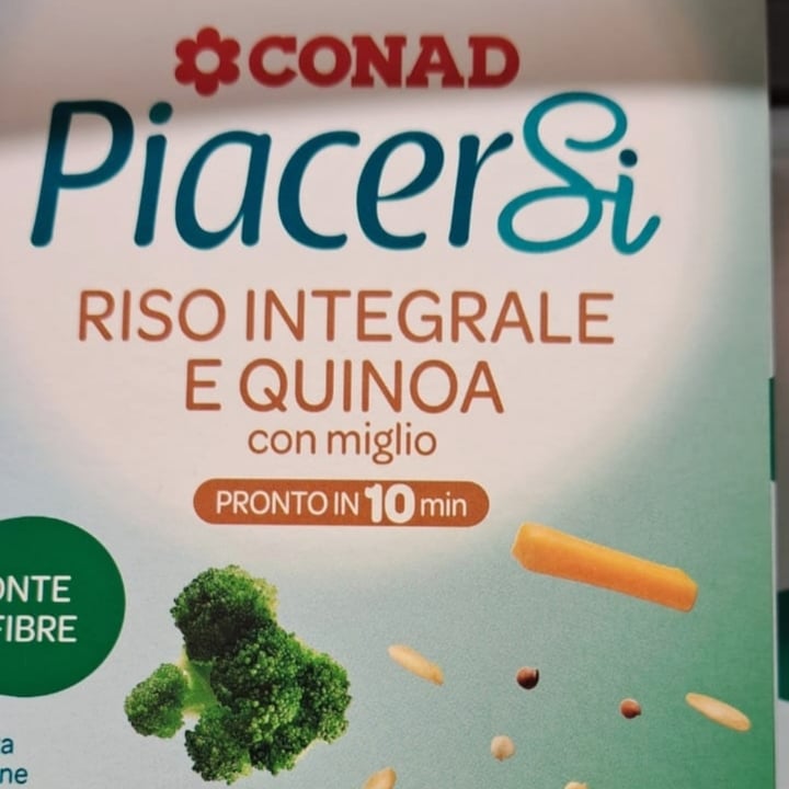 photo of Conad Riso integrale e quinoa con miglio shared by @athoucha on  27 Apr 2024 - review