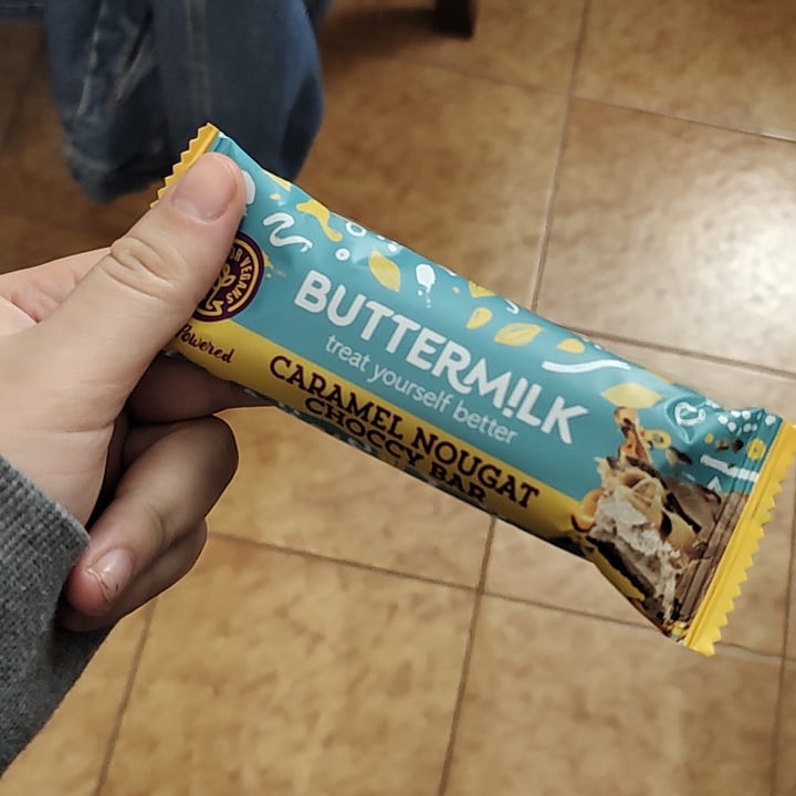 photo of Buttermilk Caramel Nougat Choccy Bar shared by @the-vegan-one on  14 Mar 2024 - review