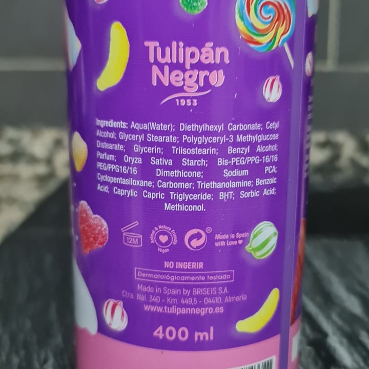 photo of Tulipán negro body lotion shared by @fumateelviento on  16 Sep 2023 - review