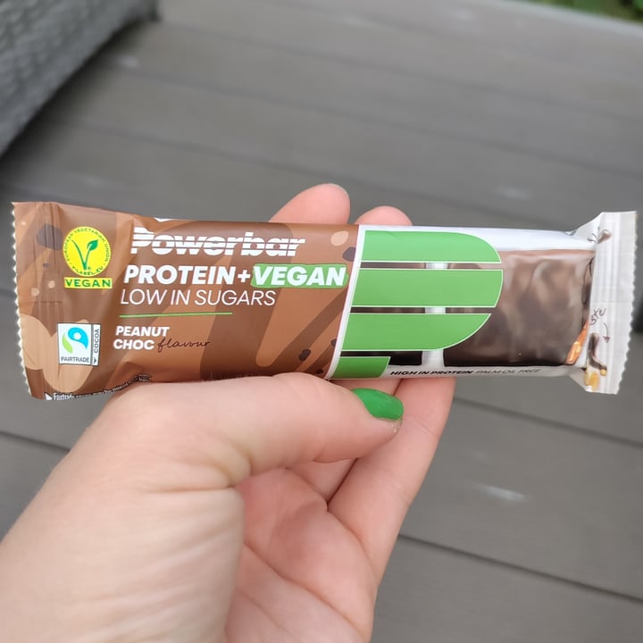 photo of Power bar Protein + Vegan Peanut Choc shared by @amelievegan on  29 Apr 2024 - review