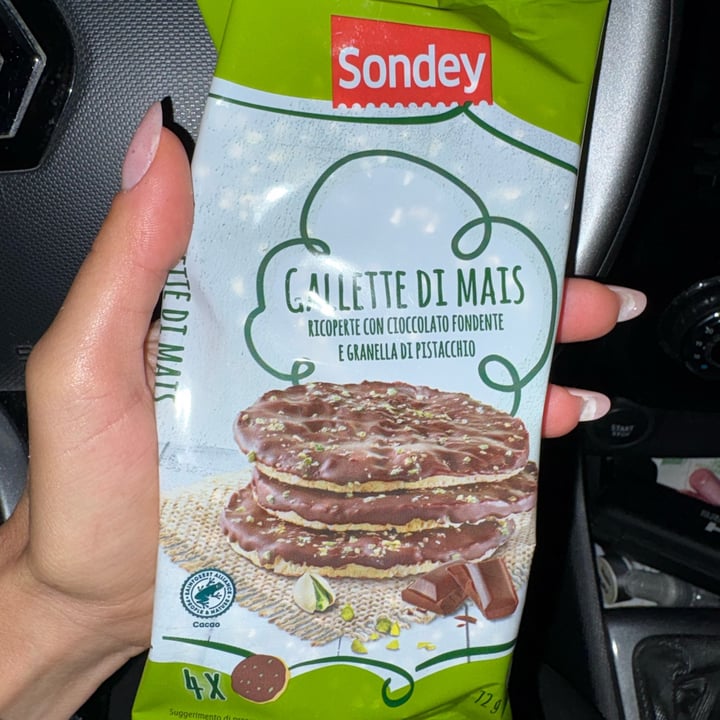 photo of Sondey Bio gallette di riso con cioccolato fondente shared by @federego77 on  03 Oct 2025 - review