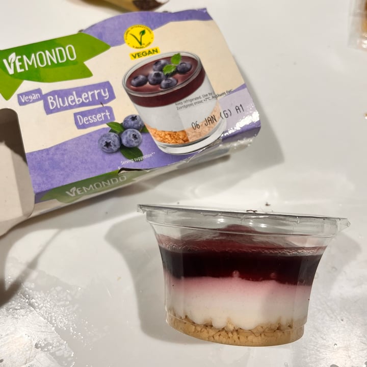 photo of Vemondo  Blueberry Dessert shared by @ferncooke on  03 Jan 2024 - review
