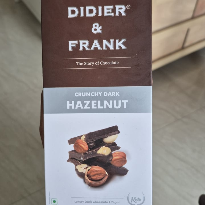 photo of Didier & Frank Crunchy Dark Hazelnut shared by @indianveganstuff on  06 Aug 2025 - review