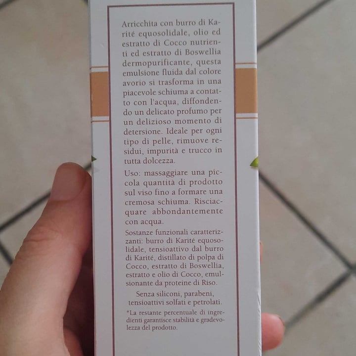 photo of L’Erbolario Karité Detergente Viso Emolliente shared by @frafrancy on  26 Sep 2024 - review