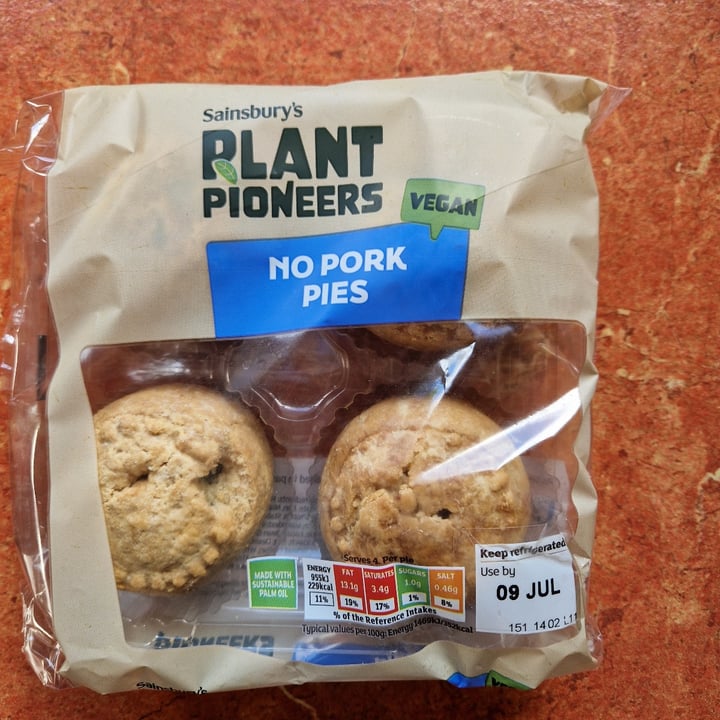 photo of Plant Pioneers No Pork Pies shared by @cw50 on  07 Jul 2024 - review