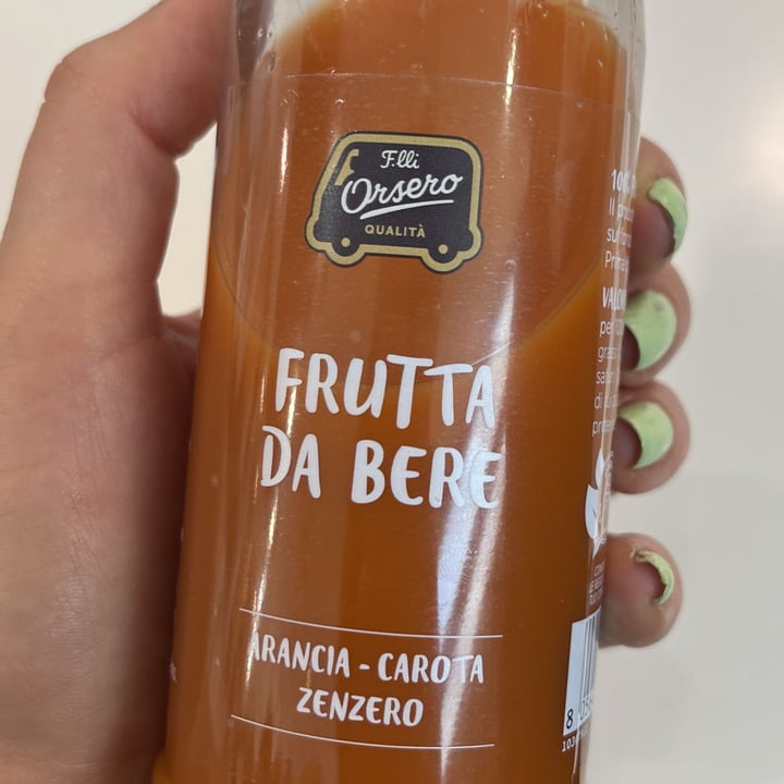 photo of Orsero arancia carota zenzero shared by @pullula on  07 Apr 2024 - review