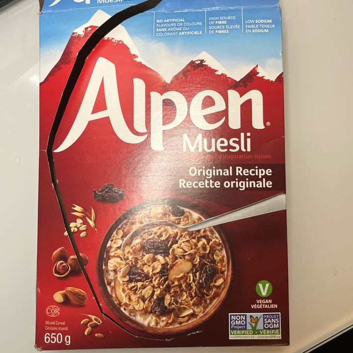 photo of Alpen alpen muesli original recipe shared by @snowy27 on  09 Apr 2024 - review