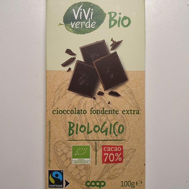 photo of Vivi Verde Coop Cioccolato fondente 70% shared by @matildem on  14 May 2024 - review