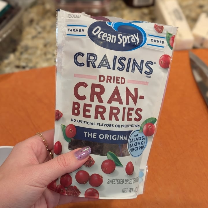 photo of Ocean Spray Craisins Dried Cranberries shared by @iszy on  17 Dec 2024 - review