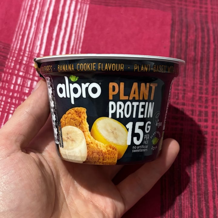 photo of Alpro plant protein yoghurt shared by @jakeastonfta on  10 Mar 2025 - review