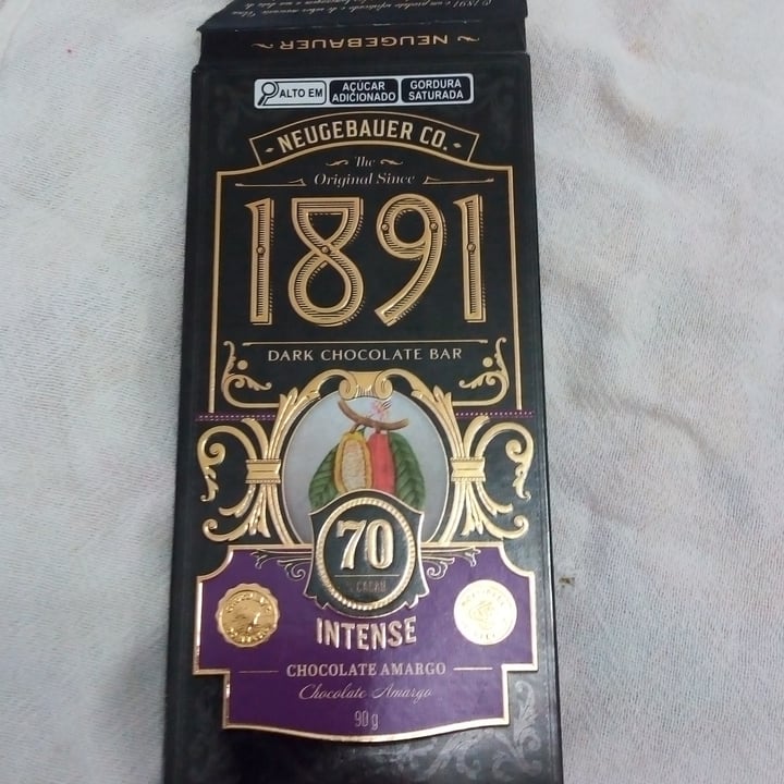 photo of Neugebauer 1891 70% Cacau Intense shared by @andrezars on  20 Dec 2023 - review