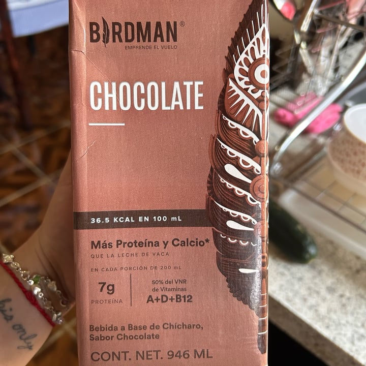 photo of Birdman Leche Sabor Chocolate shared by @viridianarromero on  05 Nov 2024 - review