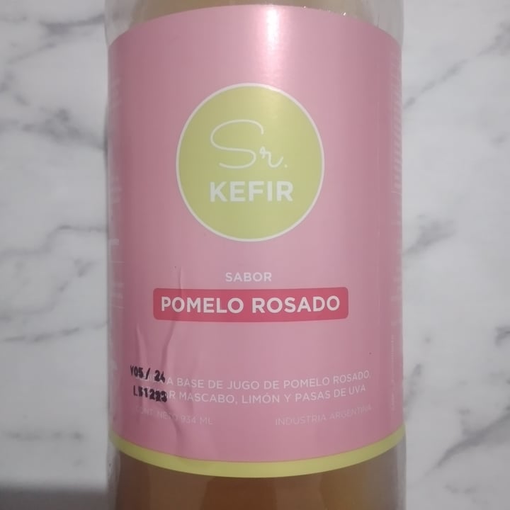 photo of Sr. Kefir Kéfir de pomelo rosado shared by @vickycorrea on  18 Apr 2024 - review