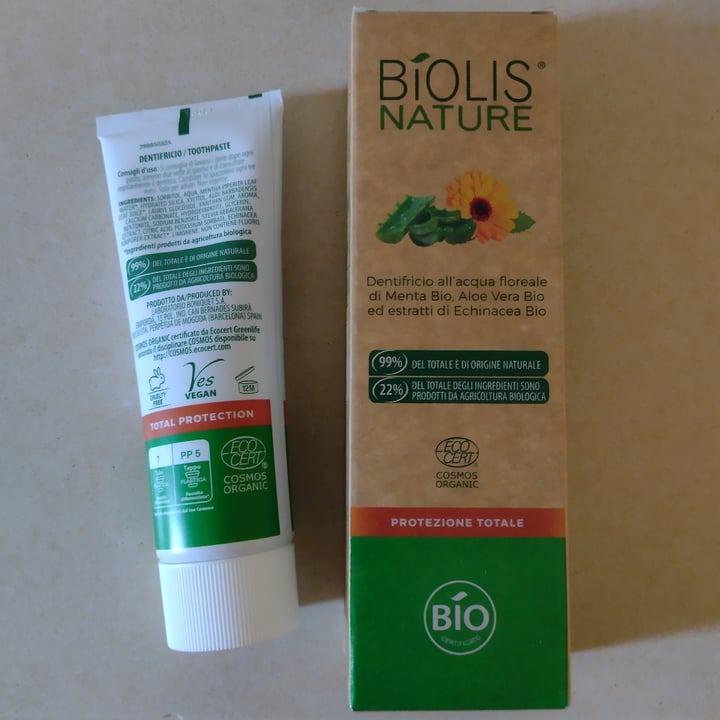 photo of Biolis Nature Dentifricio Protezione Totale Menta Aloe Echinacea shared by @ziacarmelo on  12 Jan 2024 - review