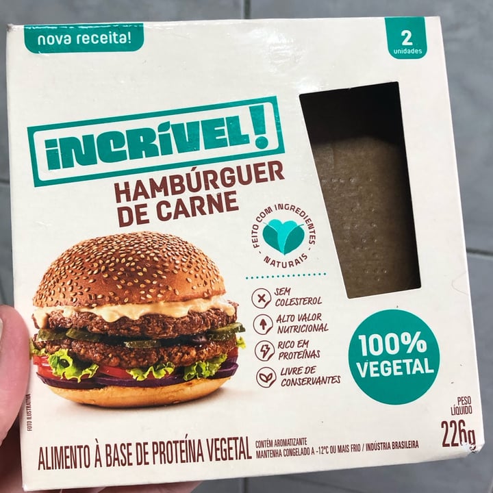 photo of Incrível hamburguer de carne shared by @mbenitez on  29 Feb 2024 - review