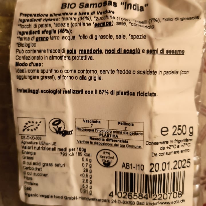 photo of Soto Samosas India shared by @moth on  11 Jan 2025 - review
