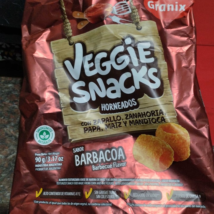 photo of Veggie snacks Veggie Snacks Sabor Barbacoa shared by @ayizurita on  27 Apr 2024 - review